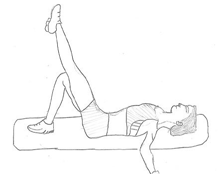 Single Leg Butt Lift, Fitness Trainer